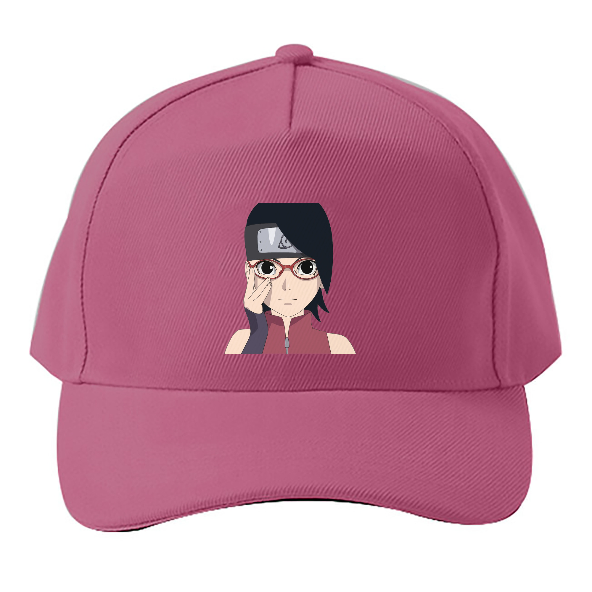 （画像用） NARUTO -ナルト- うちは サラダ Uchiha Sarada ベースボールキャップ 綿100％ 男女兼用 帽子 スポーツ